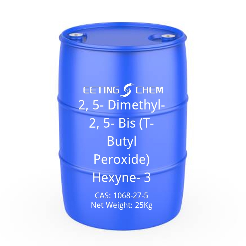 2,5-Dimethyl-2,5-Bis (T-Butyl Peroxide) Hexyne-3-cas-1068-27-5 2,5-Dimethyl-2,5-Bis (T-Butyl Peroxide) Hexyne-3-cas-1068-27-5
