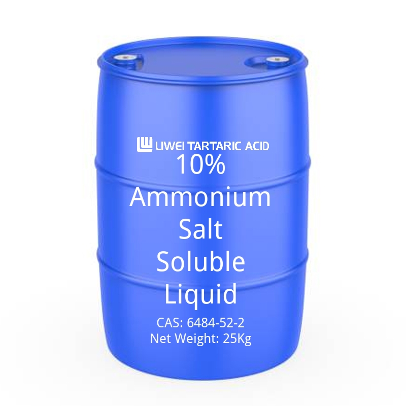 10% Ammonium Salt Soluble Liquid-cas-6484-52-2