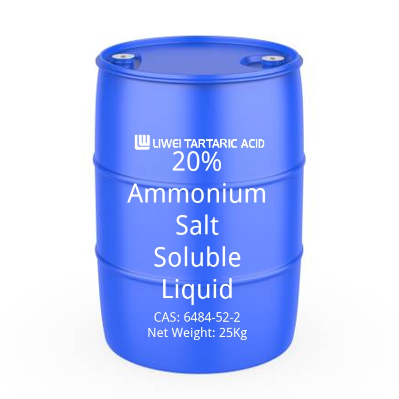 20% Ammonium Salt Soluble Liquid-cas-6484-52-2