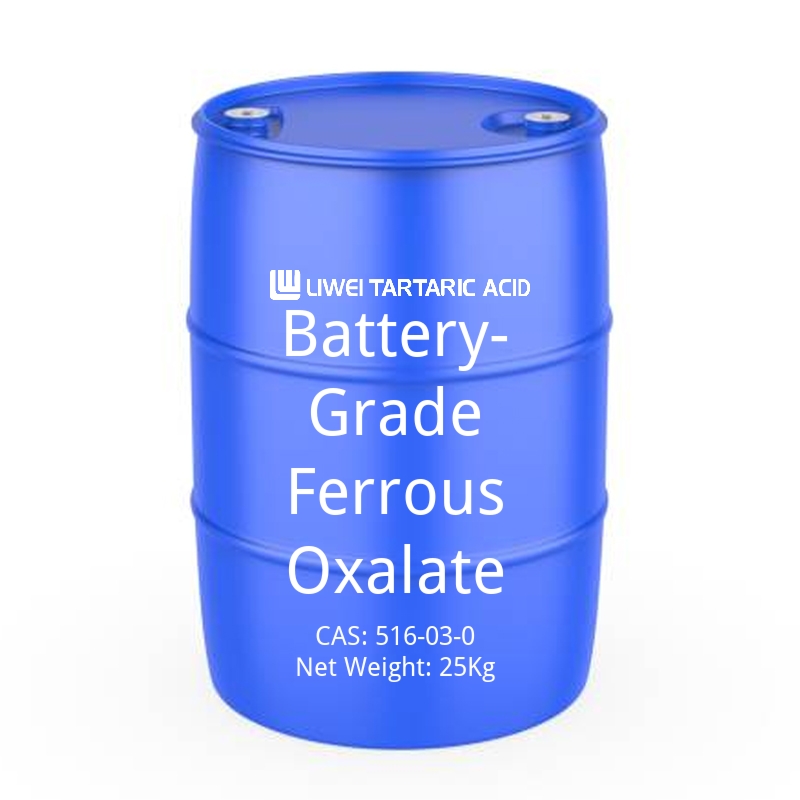 Battery-Grade Ferrous Oxalate-cas-516-03-0