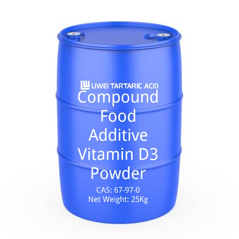 Compound Food Additive Vitamin D3 Powder-cas-67-97-0