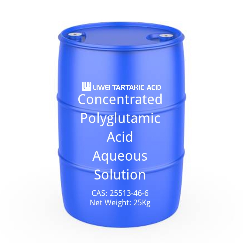 Concentrated Polyglutamic Acid Aqueous Solution-cas-25513-46-6