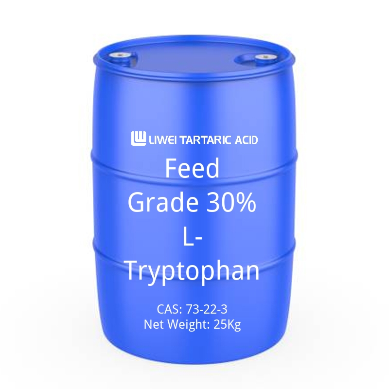 Feed Grade 30% L-Tryptophan-cas-73-22-3