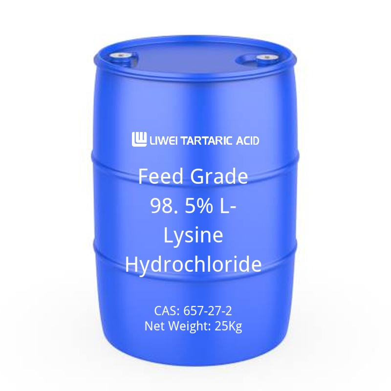 Feed Grade 98.5% L-Lysine Hydrochloride-cas-657-27-2