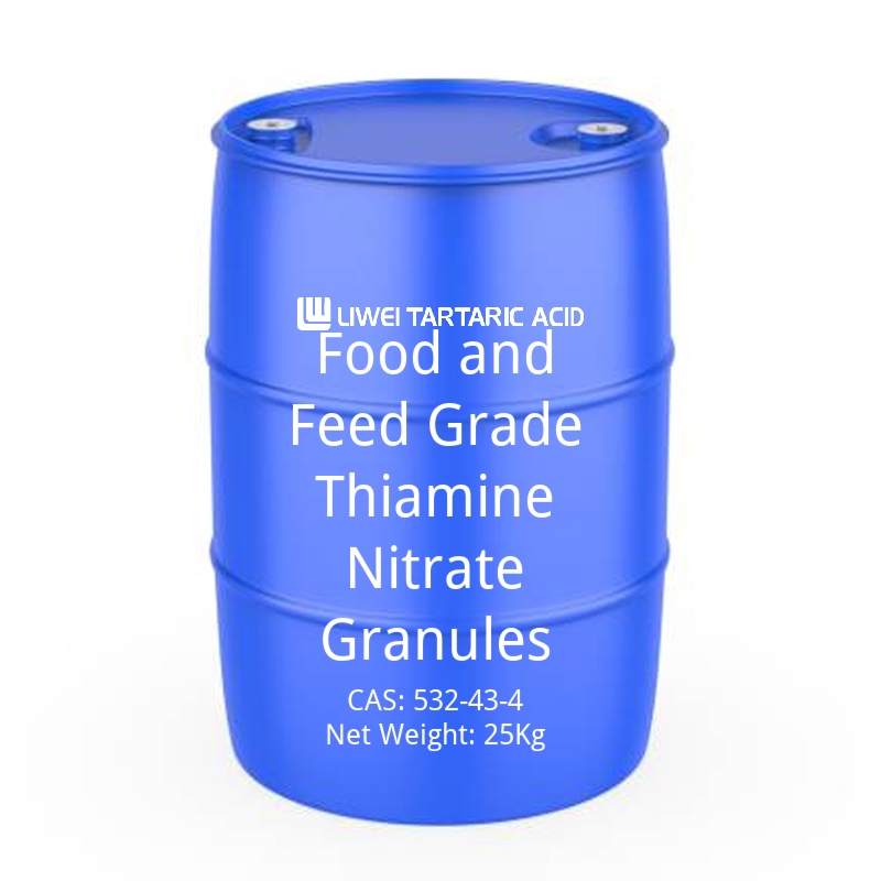 Food and Feed Grade Thiamine Nitrate Granules-cas-532-43-4