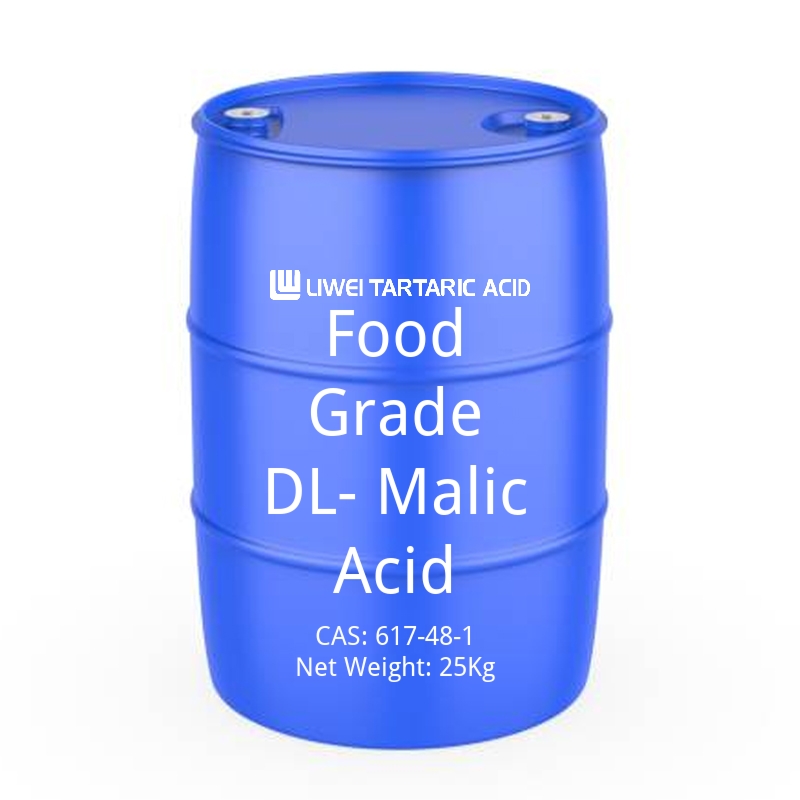 Food Grade DL-Malic Acid-cas-617-48-1