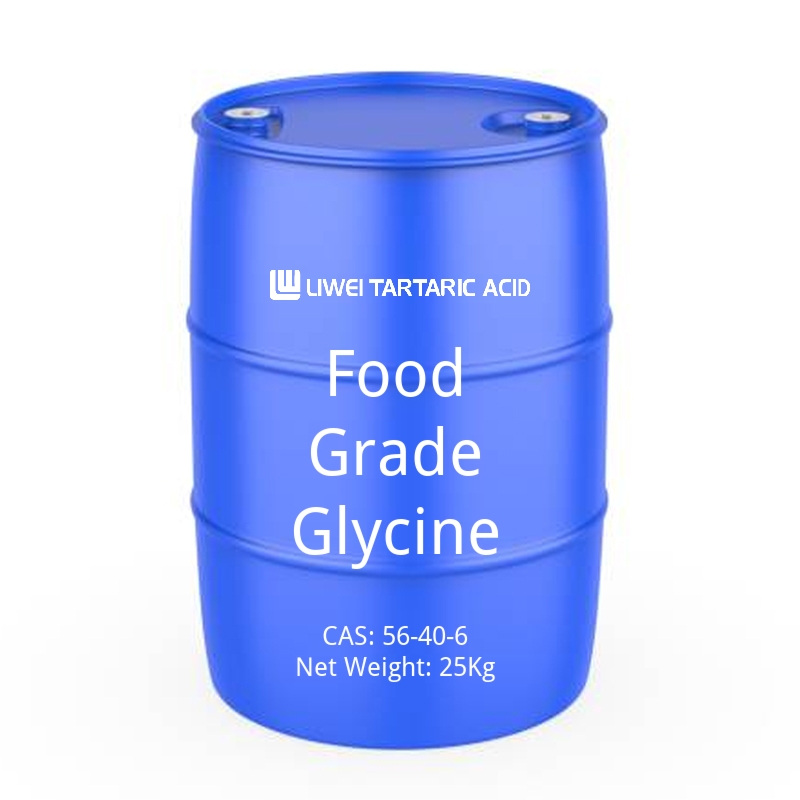 Food Grade Glycine-cas-56-40-6