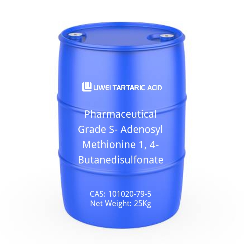Pharmaceutical Grade S-Adenosyl Methionine 1,4-Butanedisulfonate-cas-101020-79-5