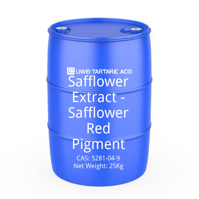 Safflower Extract - Safflower Red Pigment-cas-5281-04-9