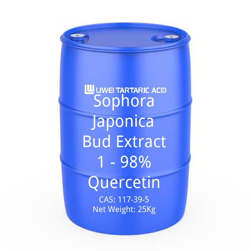 Sophora Japonica Bud Extract 1 - 98% Quercetin-cas-117-39-5
