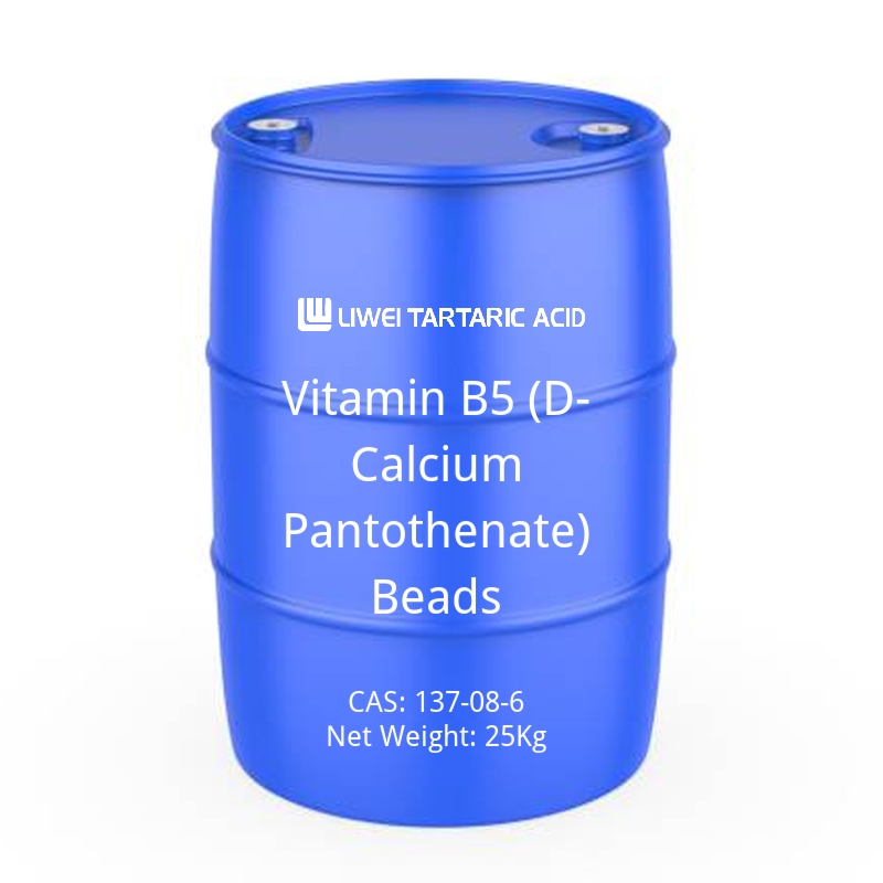 Vitamin B5 (D-Calcium Pantothenate) Beads-cas-137-08-6