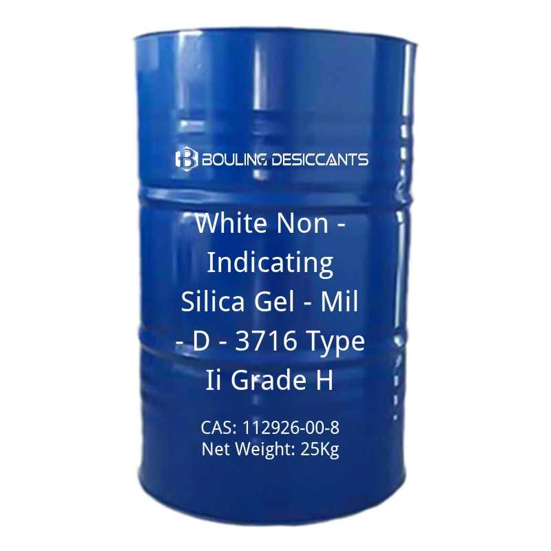 White Non - Indicating Silica Gel - Mil - D - 3716 Type Ii Grade H-cas-112926-00-8