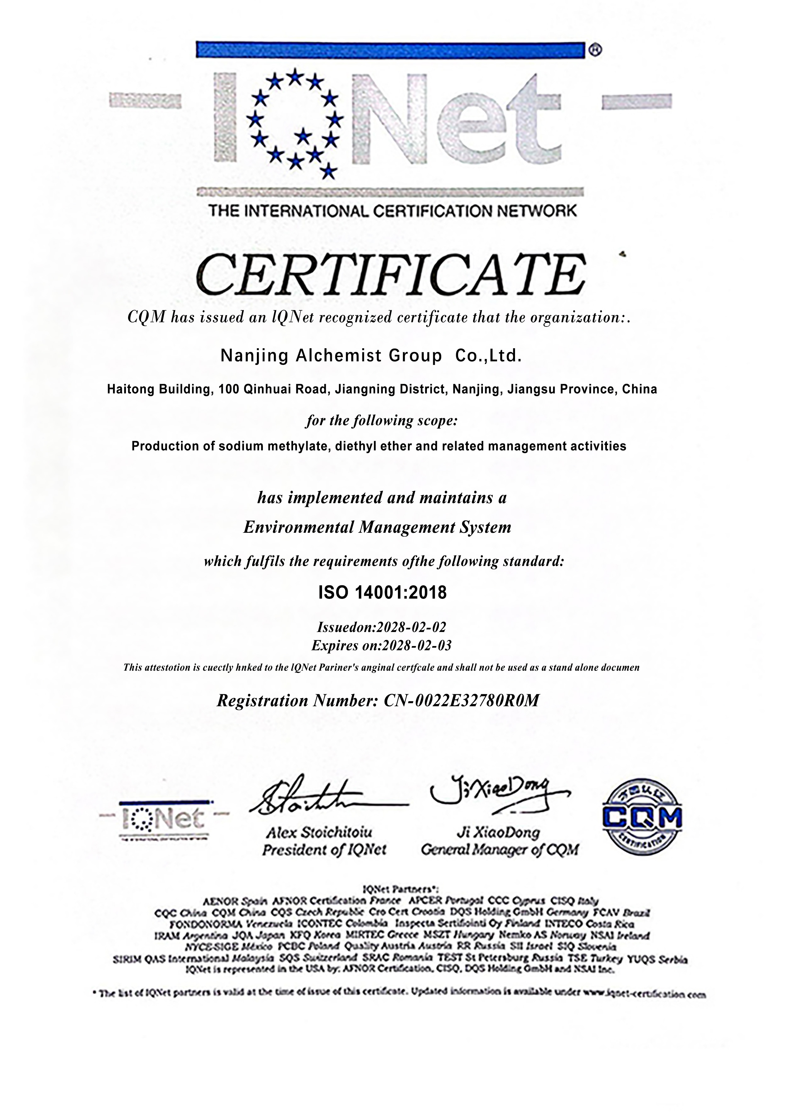Adress Chemical
