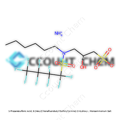 1-Propanesulfonic Acid, 3-[Hexyl[(Nonafluorobutyl)Sulfonyl]Amino]-2-Hydroxy-, Monoammonium Salt