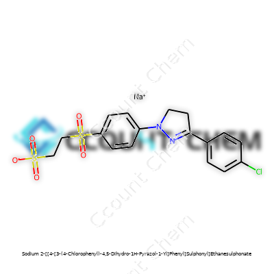 Sodium 2-[[4-[3-(4-Chlorophenyl)-4,5-Dihydro-1H-Pyrazol-1-Yl]Phenyl]Sulphonyl]Ethanesulphonate