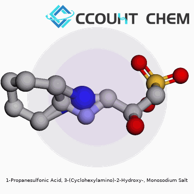 1-Propanesulfonic Acid, 3-(Cyclohexylamino)-2-Hydroxy-, Monosodium Salt