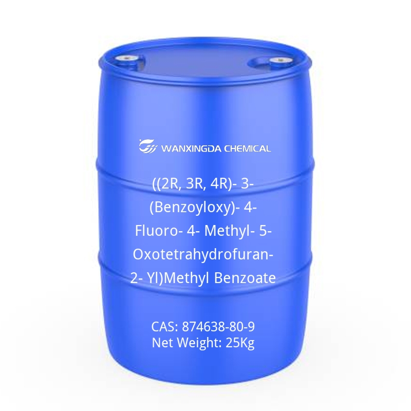 ((2R,3R,4R)-3-(Benzoyloxy)-4-Fluoro-4-Methyl-5-Oxotetrahydrofuran-2-Yl)Methyl Benzoate-cas-874638-80-9