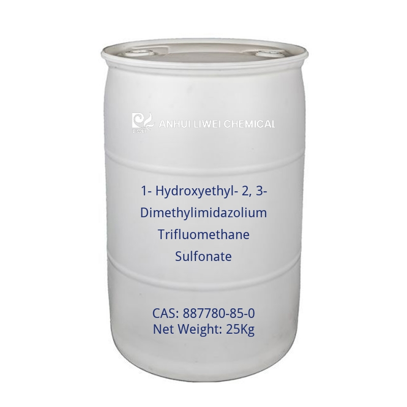 1-Hydroxyethyl-2,3-Dimethylimidazolium Trifluomethane Sulfonate-cas-887780-85-0 1-Hydroxyethyl-2,3-Dimethylimidazolium Trifluomethane Sulfonate-cas-887780-85-0