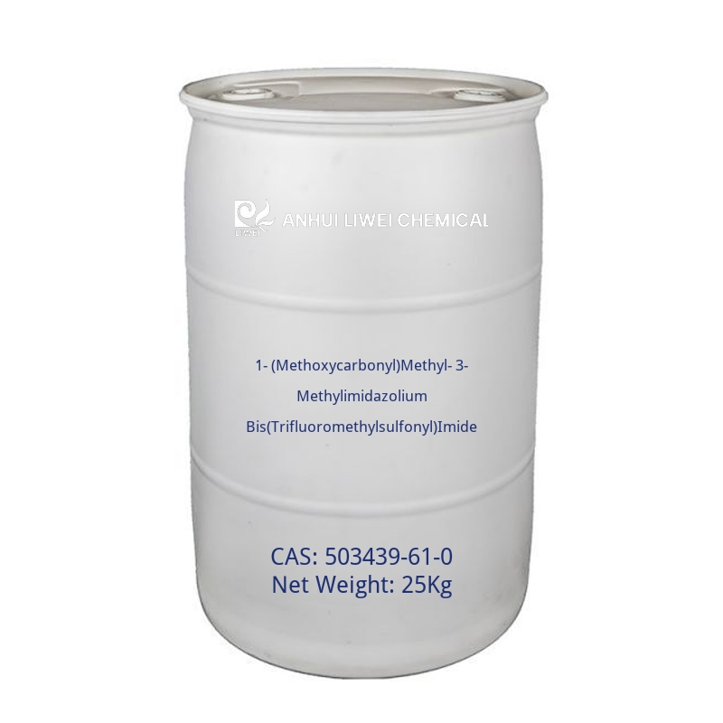 1-(Methoxycarbonyl)Methyl-3-Methylimidazolium Bis(Trifluoromethylsulfonyl)Imide-cas-503439-61-0 1-(Methoxycarbonyl)Methyl-3-Methylimidazolium Bis(Trifluoromethylsulfonyl)Imide-cas-503439-61-0