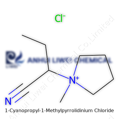 1-Cyanopropyl-1-Methylpyrrolidinium Chloride
