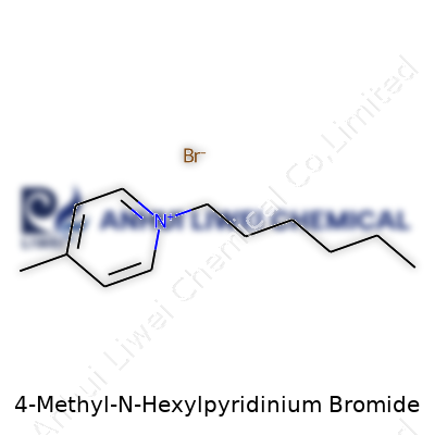 4-Methyl-N-Hexylpyridinium Bromide