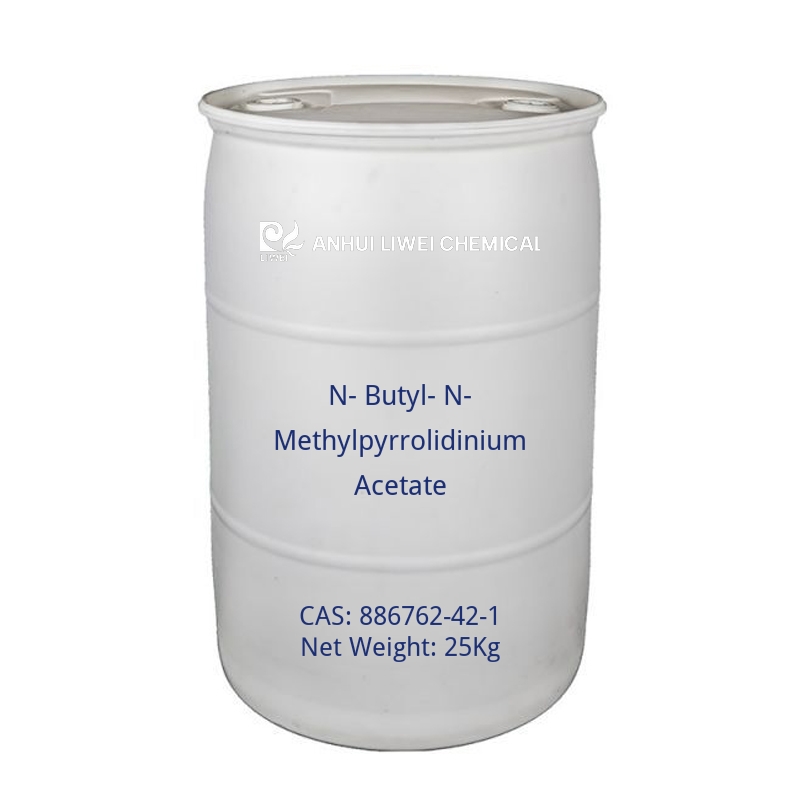 N-Butyl-N-Methylpyrrolidinium Acetate-cas-886762-42-1 N-Butyl-N-Methylpyrrolidinium Acetate-cas-886762-42-1